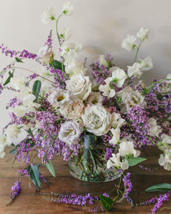 Lilac + Cream Arrangement